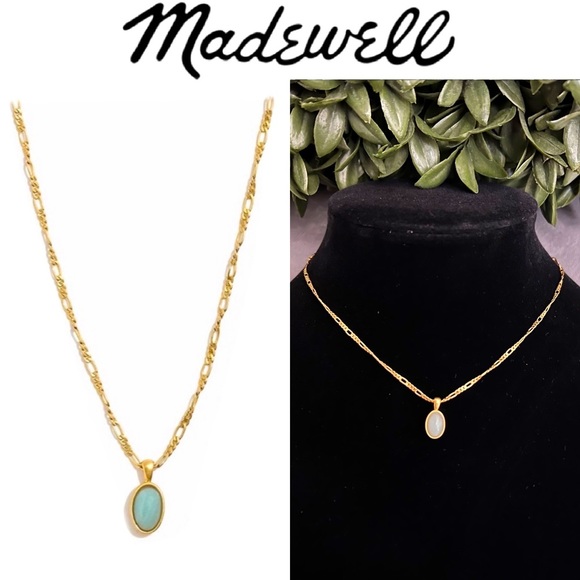 Madewell Jewelry - Madewell Geo-Stone Necklace